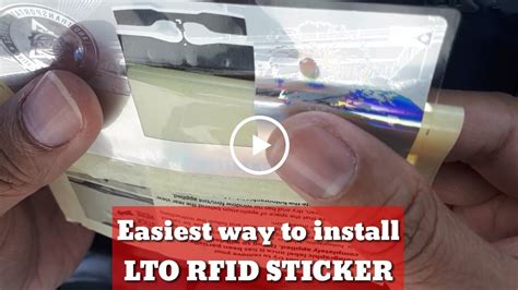 rfid blocking stickers|how to replace rfid sticker.